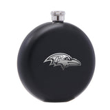 Baltimore Ravens NFL Wine Liquor Matte Pot Hip Flask