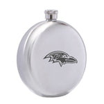 Baltimore Ravens NFL Wine Liquor Matte Pot Hip Flask