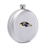 Baltimore Ravens NFL Wine Liquor Matte Pot Hip Flask