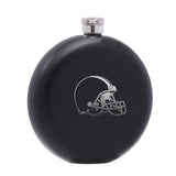 Cleveland Browns NFL Wine Liquor Matte Pot Hip Flask