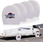 Cleveland Cavaliers NBA Tire Covers Set of 4 or 2 for RV Wheel Trailer Camper Motorhome