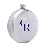 Colorado Rockies MLB Wine Liquor Matte Pot Hip Flask