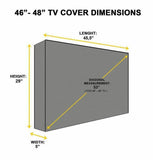 Arizona State Sun Devils NCAA Outdoor TV Cover Heavy Duty