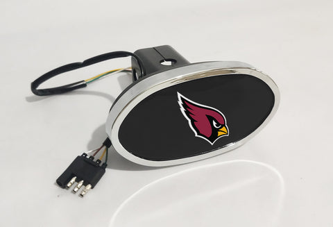 Arizona Cardinals NFL Hitch Cover LED Brake Light for Trailer