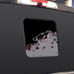 Arizona Coyotes NHL Rear Back Middle Window Vinyl Decal Stickers Fits Dodge Ram GMC Chevy Tacoma Ford