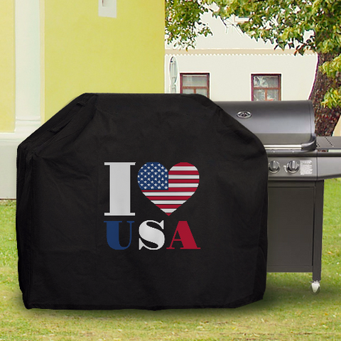 BBQ Cover Barbeque Protector I Love US
