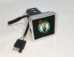 Boston Celtics NBA Hitch Cover LED Brake Light for Trailer