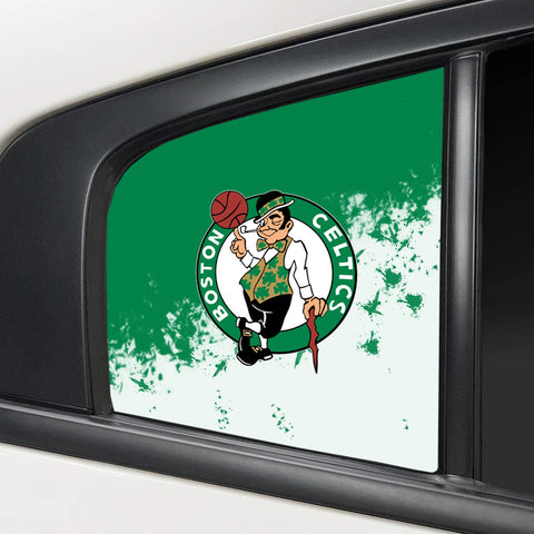 Boston Celtics NBA Rear Side Quarter Window Vinyl Decal Stickers Fits Dodge Charger