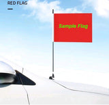 New York Jets NFL Car Hood Flag