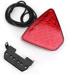 Milwaukee Bucks NBA Car Motorcycle tail light LED brake flash Pilot rear