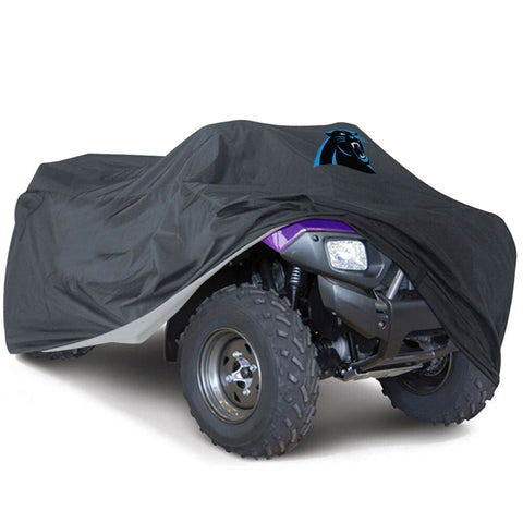 Carolina Panthers NFL ATV Cover Quad Storage