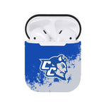 Central Connecticut State Blue Devils NCAA Airpods Case Cover 2pcs