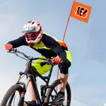 Cincinnati Bengals NFL Bicycle Bike Rear Wheel Flag