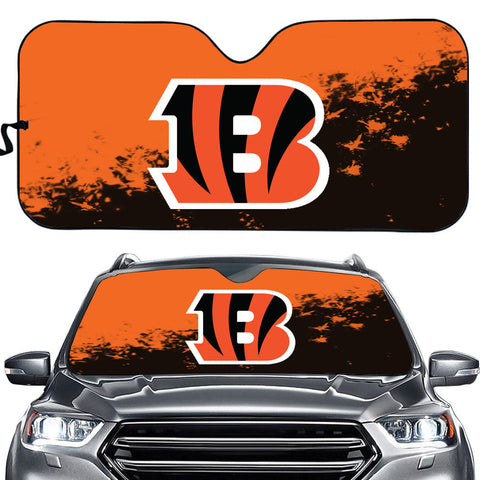 Cincinnati Bengals NFL Car Windshield Sun Shade Universal Fit Sunshade
