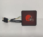 Cleveland Browns NFL Hitch Cover LED Brake Light for Trailer