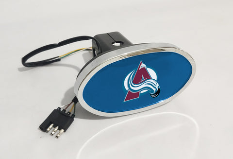 Colorado Avalanche NHL Hitch Cover LED Brake Light for Trailer