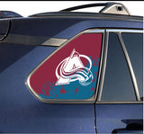 Colorado Avalanche NHL Rear Side Quarter Window Vinyl Decal Stickers Fits Toyota Rav4