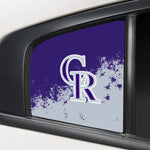 Colorado Rockies MLB Rear Side Quarter Window Vinyl Decal Stickers Fits Dodge Charger