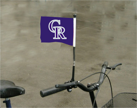 Colorado Rockies MLB Bicycle Bike Handle Flag