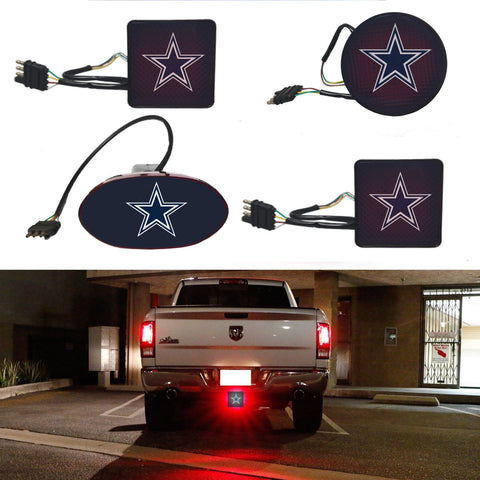 Dallas Cowboys NFL Hitch Cover LED Brake Light for Trailer