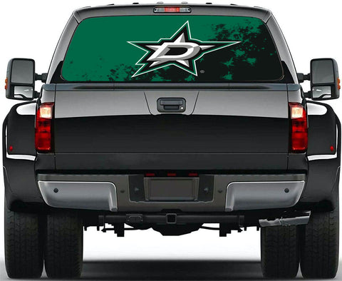 Dallas Stars NHL Truck SUV Decals Paste Film Stickers Rear Window