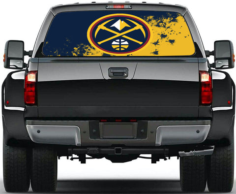 Denver Nuggets NBA Truck SUV Decals Paste Film Stickers Rear Window