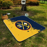 Denver Nuggets NBA Picnic Blanket Mat Beach Outdoor Waterproof