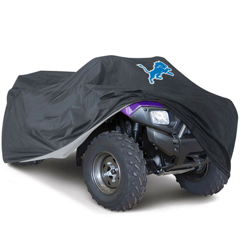 Detroit Lions NFL ATV Cover Quad Storage