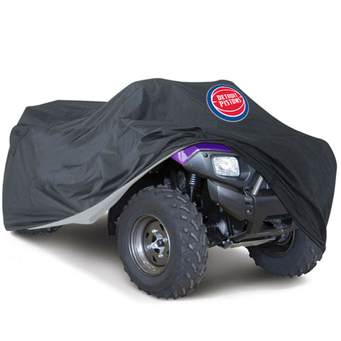 Detroit Pistons NBA ATV Cover Quad Storage