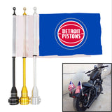 Detroit Pistons NBA Motocycle Rack Pole Flag