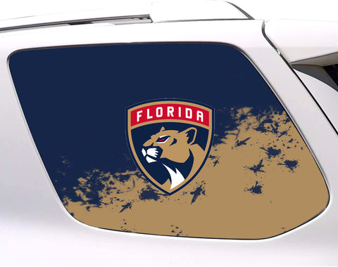 Florida Panthers NHL Rear Side Quarter Window Vinyl Decal Stickers Fits Toyota 4Runner