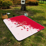 Houston Rockets NBA Picnic Blanket Mat Beach Outdoor Waterproof