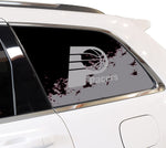 Indiana Pacers NBA Rear Side Quarter Window Vinyl Decal Stickers Fits Jeep Grand