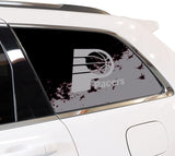 Indiana Pacers NBA Rear Side Quarter Window Vinyl Decal Stickers Fits Jeep Grand