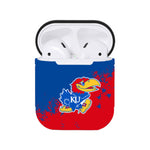 Kansas Jayhawks NCAA Airpods Case Cover 2pcs