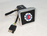 Los Angeles Clippers NBA Hitch Cover LED Brake Light for Trailer