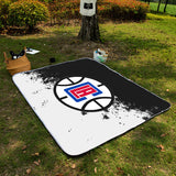 Los Angeles Clippers NBA Picnic Blanket Mat Beach Outdoor Waterproof