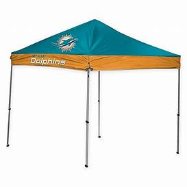 Miami Dolphins NFL Popup Tent Top Canopy Cover
