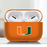 Miami (FL) Hurricanes NCAA Airpods Pro Case Cover 2pcs