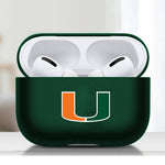 Miami (FL) Hurricanes NCAA Airpods Pro Case Cover 2pcs