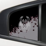 Milwaukee Bucks NBA Rear Side Quarter Window Vinyl Decal Stickers Fits Dodge Charger