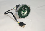 Milwaukee Bucks NBA Hitch Cover LED Brake Light for Trailer