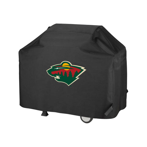 Minnesota Wild NHL BBQ Barbeque Outdoor Black Waterproof Cover