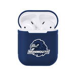 Monmouth Hawks NCAA Airpods Case Cover 2pcs