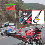Carolina Panthers NFL Motocycle Rack Pole Flag