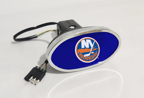 New York Islanders NHL Hitch Cover LED Brake Light for Trailer