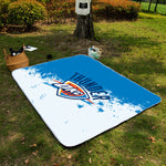 Oklahoma City Thunder NBA Picnic Blanket Mat Beach Outdoor Waterproof