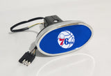 Philadelphia 76ers NBA Hitch Cover LED Brake Light for Trailer