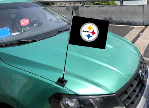 Pittsburgh Steelers NFL Car Hood Flag