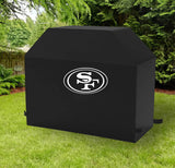 San Francisco 49ers NFL BBQ Barbeque Outdoor Black Waterproof Cover
